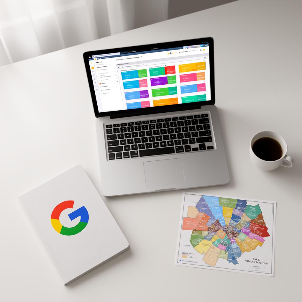 Dashboard SEO Google Paris